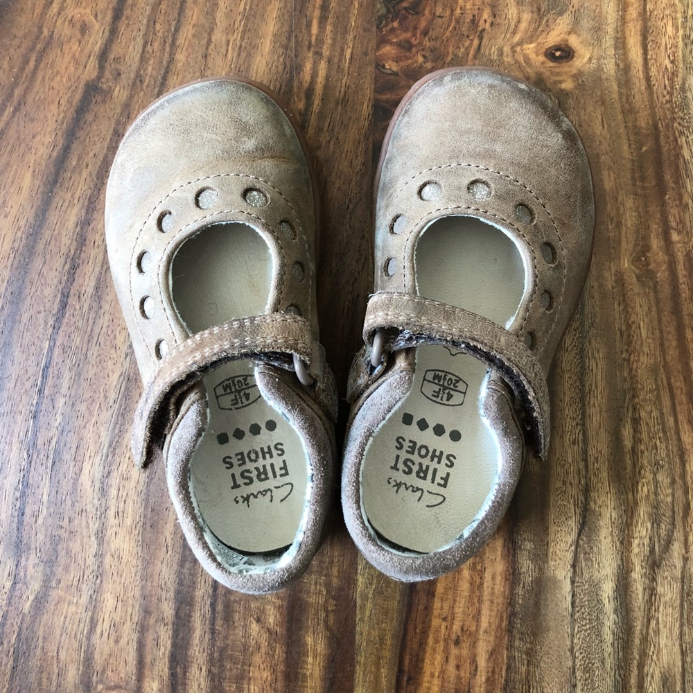 Clarks Toddler leather shoes